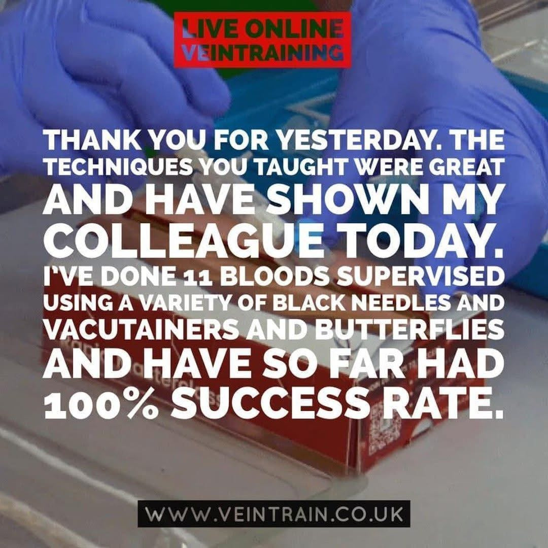 TT3i - Trainer Halo Taster iVein: Course, 10 Veins and 10 VT Certificates