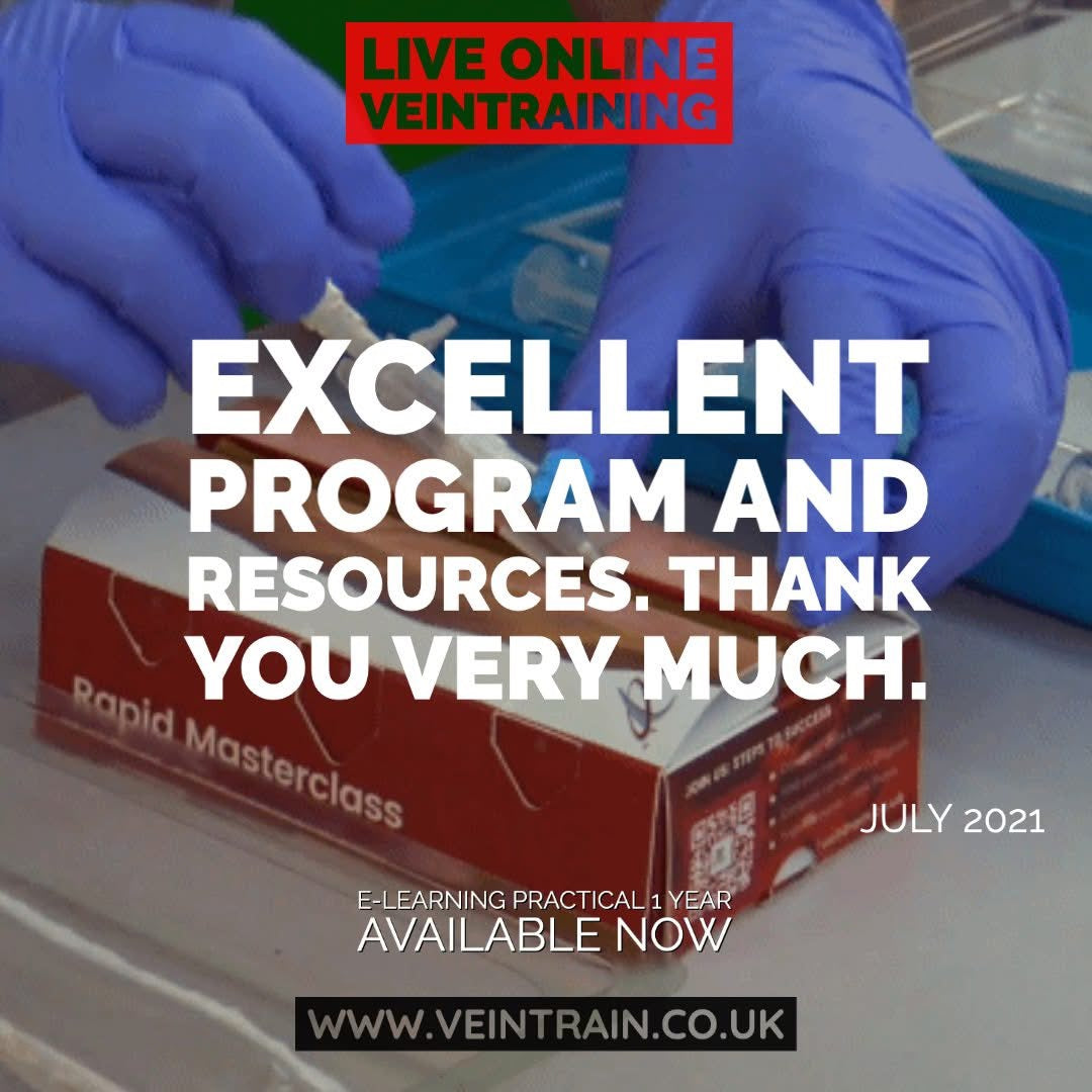 TT3i - Trainer Halo Taster iVein: Course, 10 Veins and 10 VT Certificates