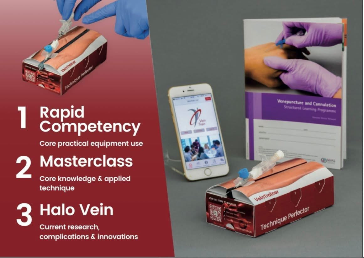 TT3i - Trainer Halo Taster iVein: Course, 10 Veins and 10 VT Certificates