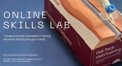 Pro 3 - Venepuncture and Cannulation Course - Online Practical (eLearning only)
