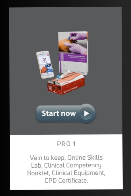 Pro 1 Live Plus - Venepuncture and Cannulation Course